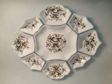 HORS D'OEUVRES SET IN CERAMIC