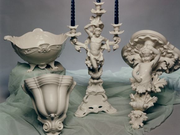 Ceramiche Barettoni Nove - CERAMICHE ORNAMENTALI BIANCHE DI NOVE ARTIGIANATO ARTISTICO DI LUSSO